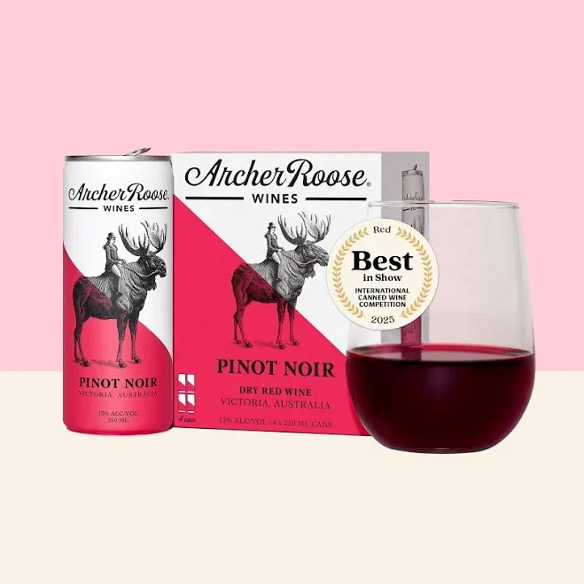 ARCHER ROOSE PINOT NOIR 4PK CN 12OZ