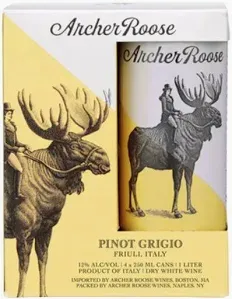 ARCHER ROOSE PINOT GRIGIO 4PK CN 12OZ