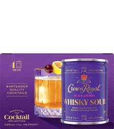 CROWN ROYALE WHISKEY RTS 4PK 100ML