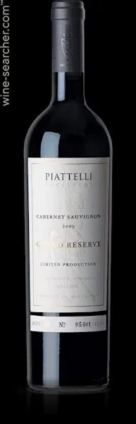 PIATTELLI CABERNET SAUVIGNON GRAND RESERVA 750ML