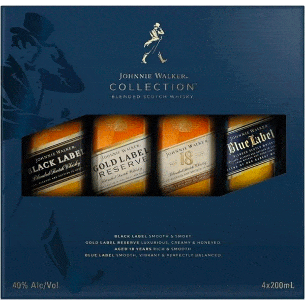 JOHNNIE WALKER GIFT SET 200ML