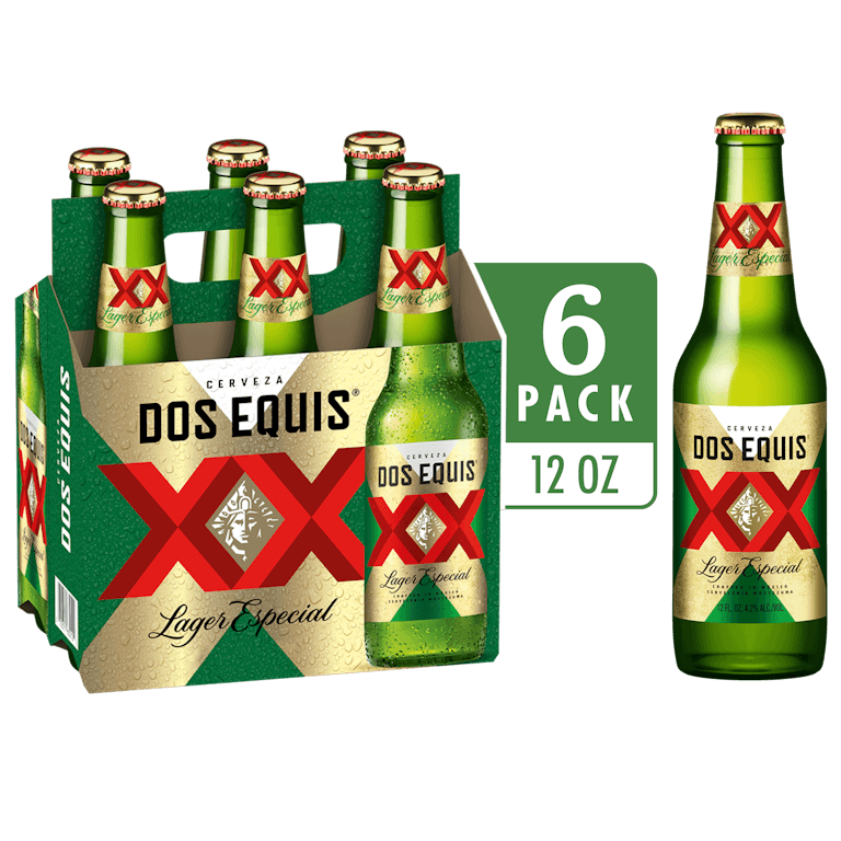DOS EQUIS 6PK LAGER 12 OZ