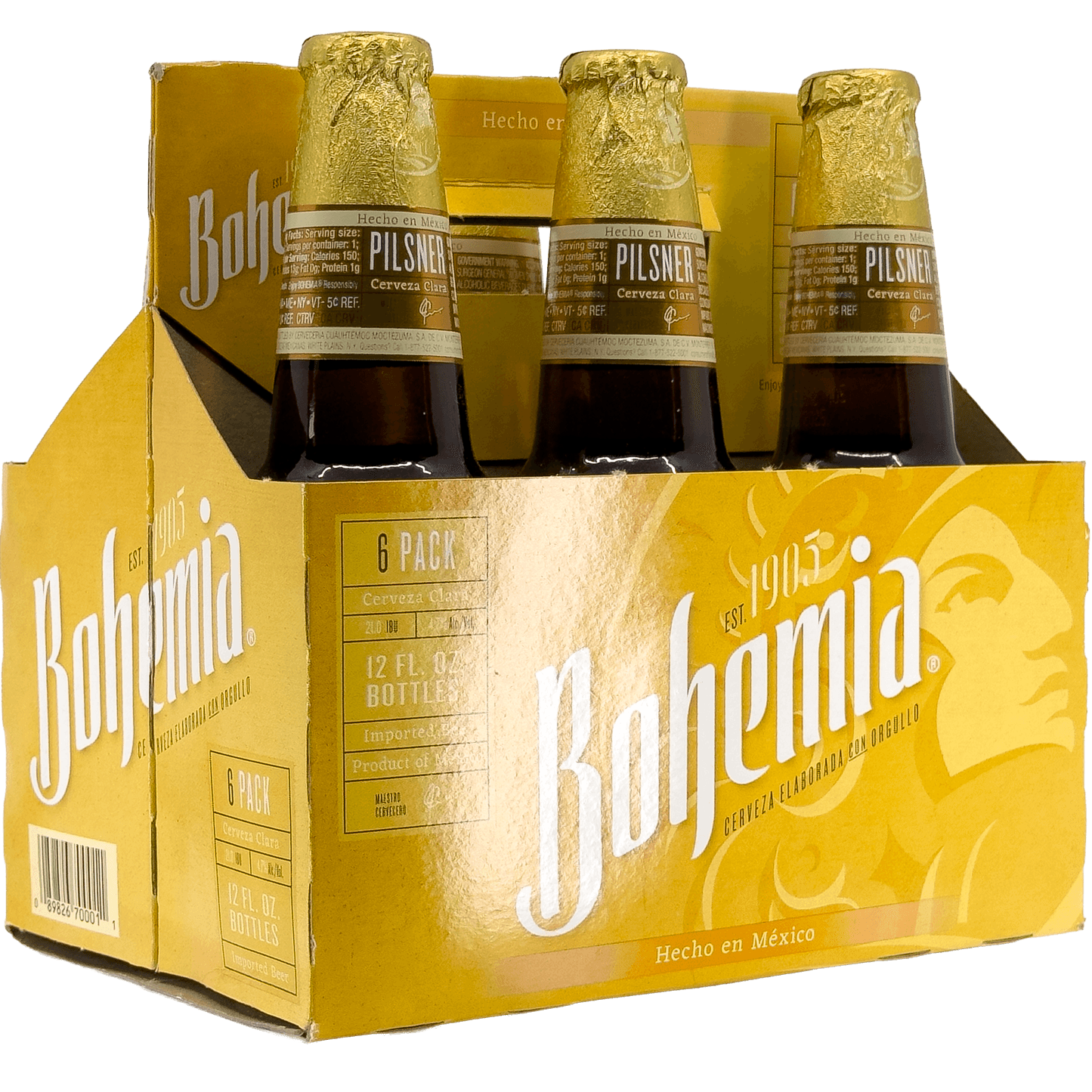 BOHEMIA LAGER 6PK NR