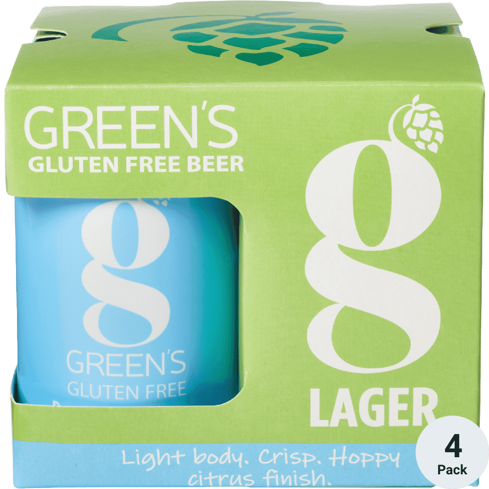 GREENS DRY HOPPED LAGER 4PK CN 11.2OZ