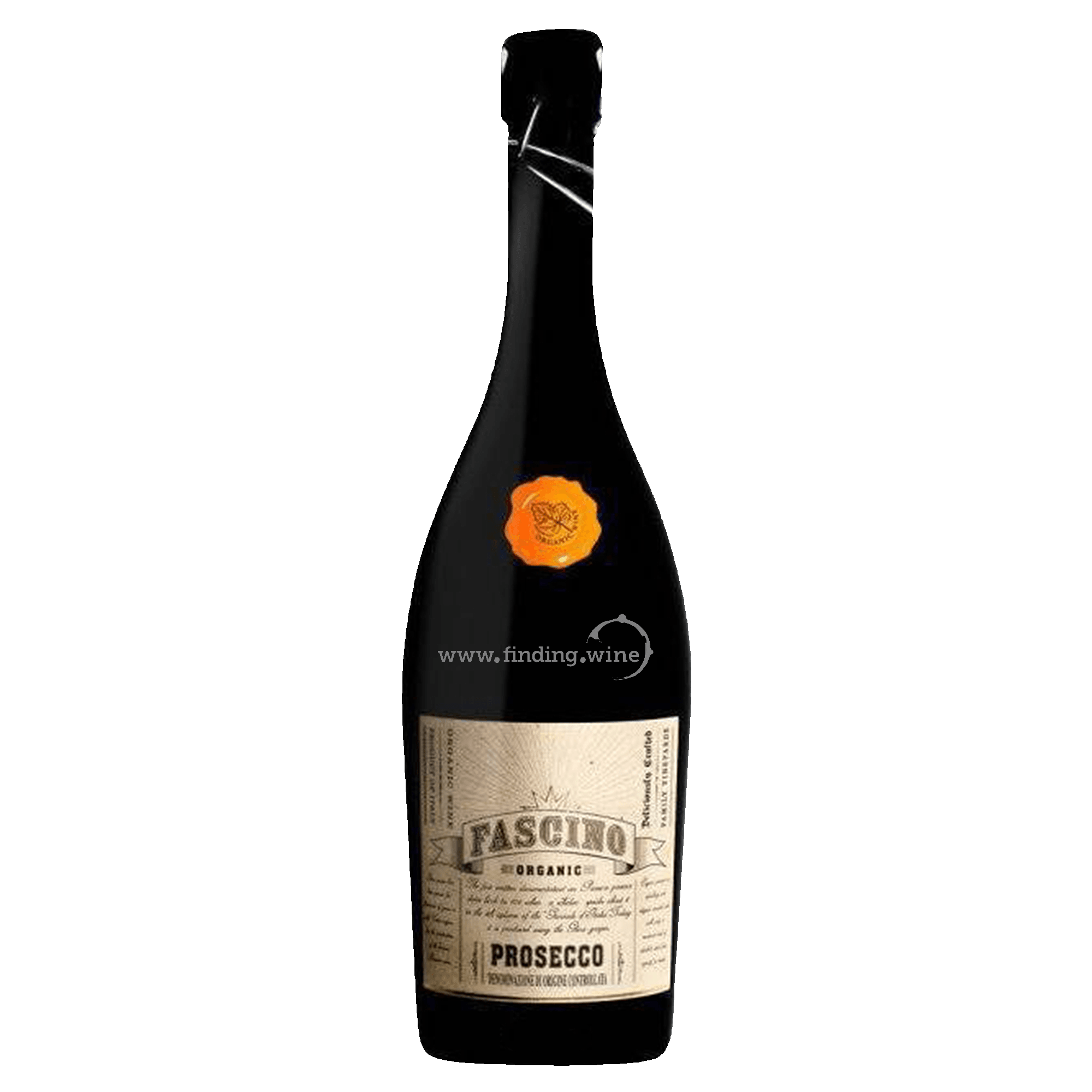 FASCINO - PROSECCO ORGANIC WHITE 750ML