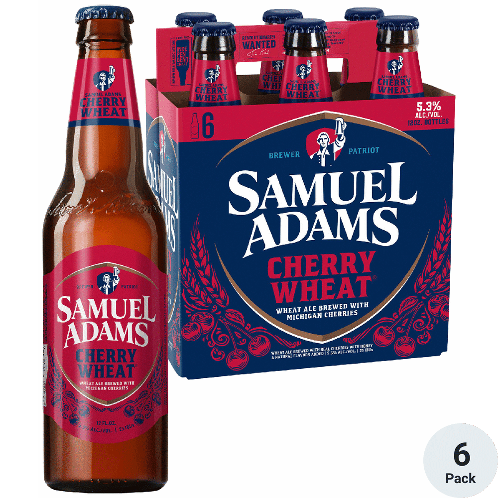 SAMUEL ADAMS CHERRY WHEAT 6PK NR 12OZ