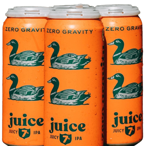 ZERO GRAVITY DUCK DUCK JUICE IPA 4PK CN 16OZ