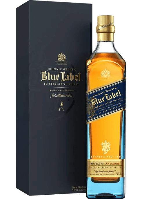 JOHNNIE WALKER BLUE LABEL 750 ml