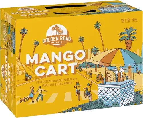 GOLDEN ROAD MANGO CART 12PK CN 12OZ
