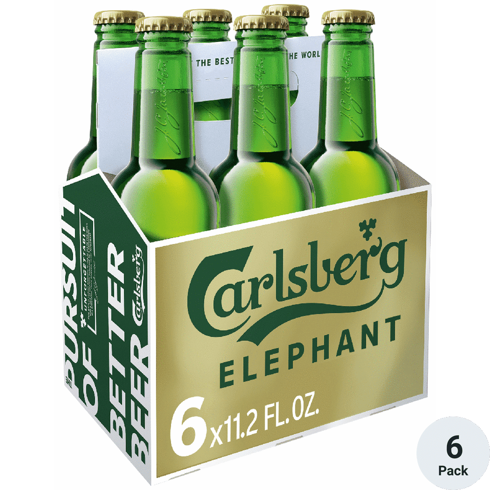 CARLSBERG ELEPHANT 6PK BOTTL 12 OZ
