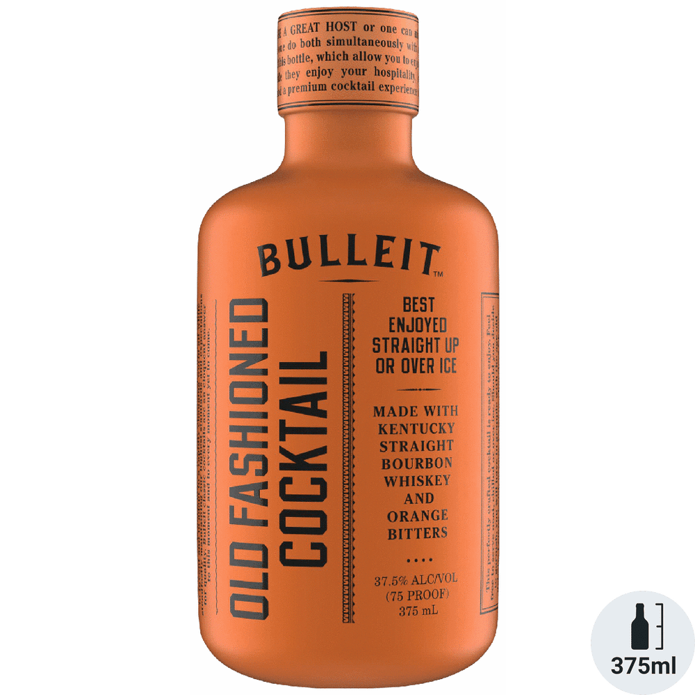 BULLEIT OLD FASHIONED RTS 375ML