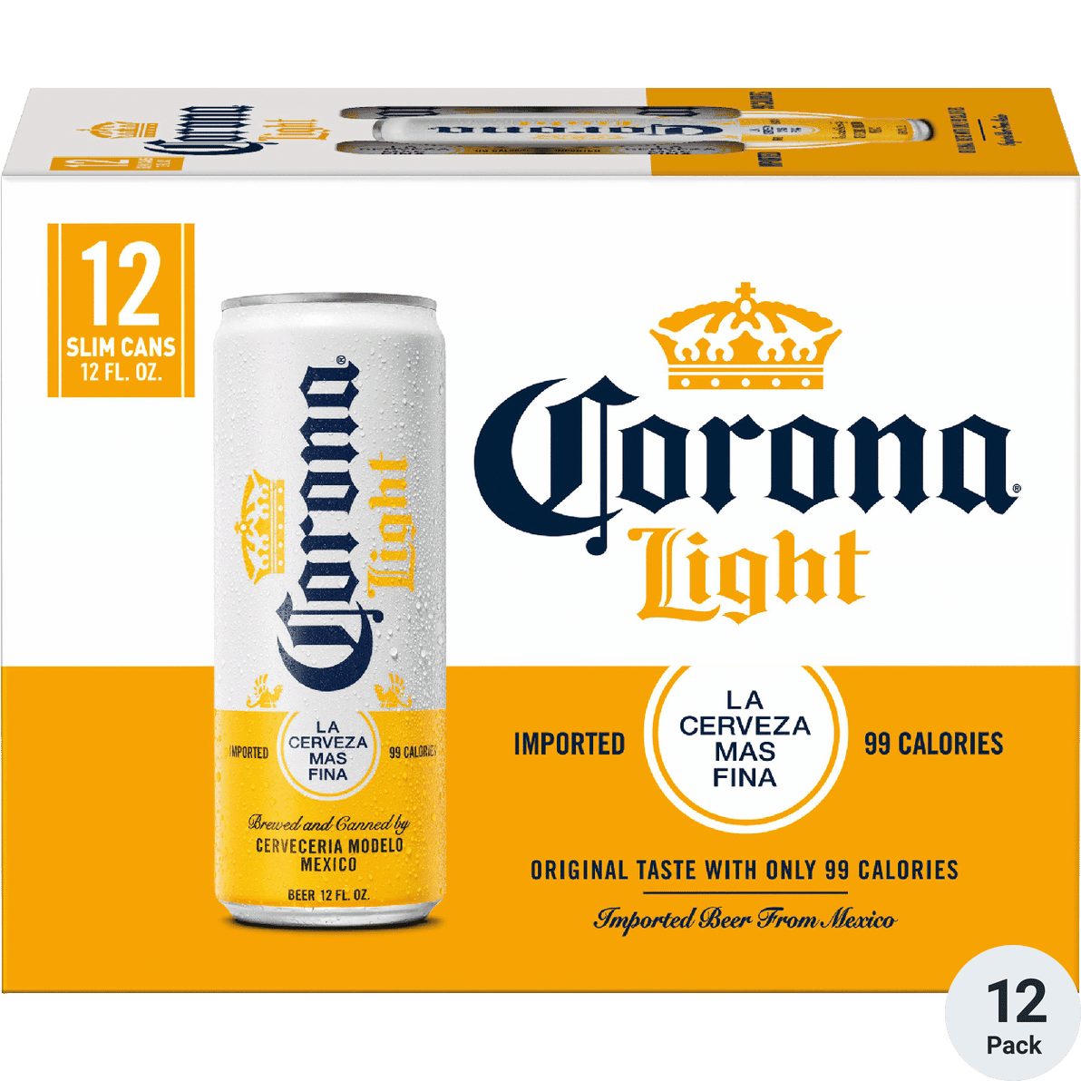CORONA LIGHT 12PK CAN 12 OZ