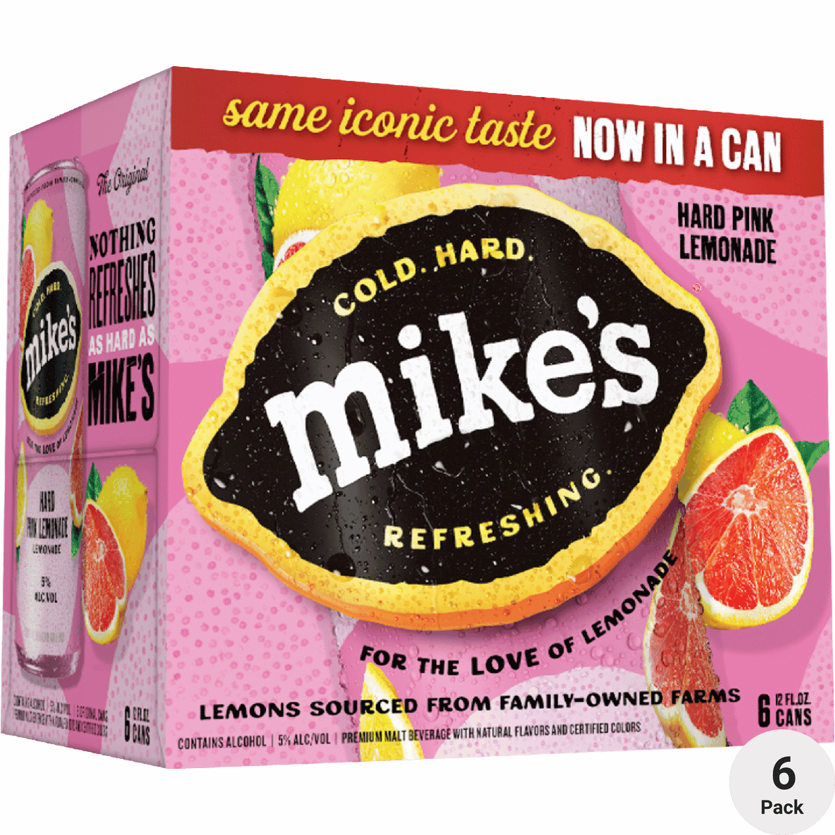 MIKE'S HARD PINK LEMONADE 6PK CANS