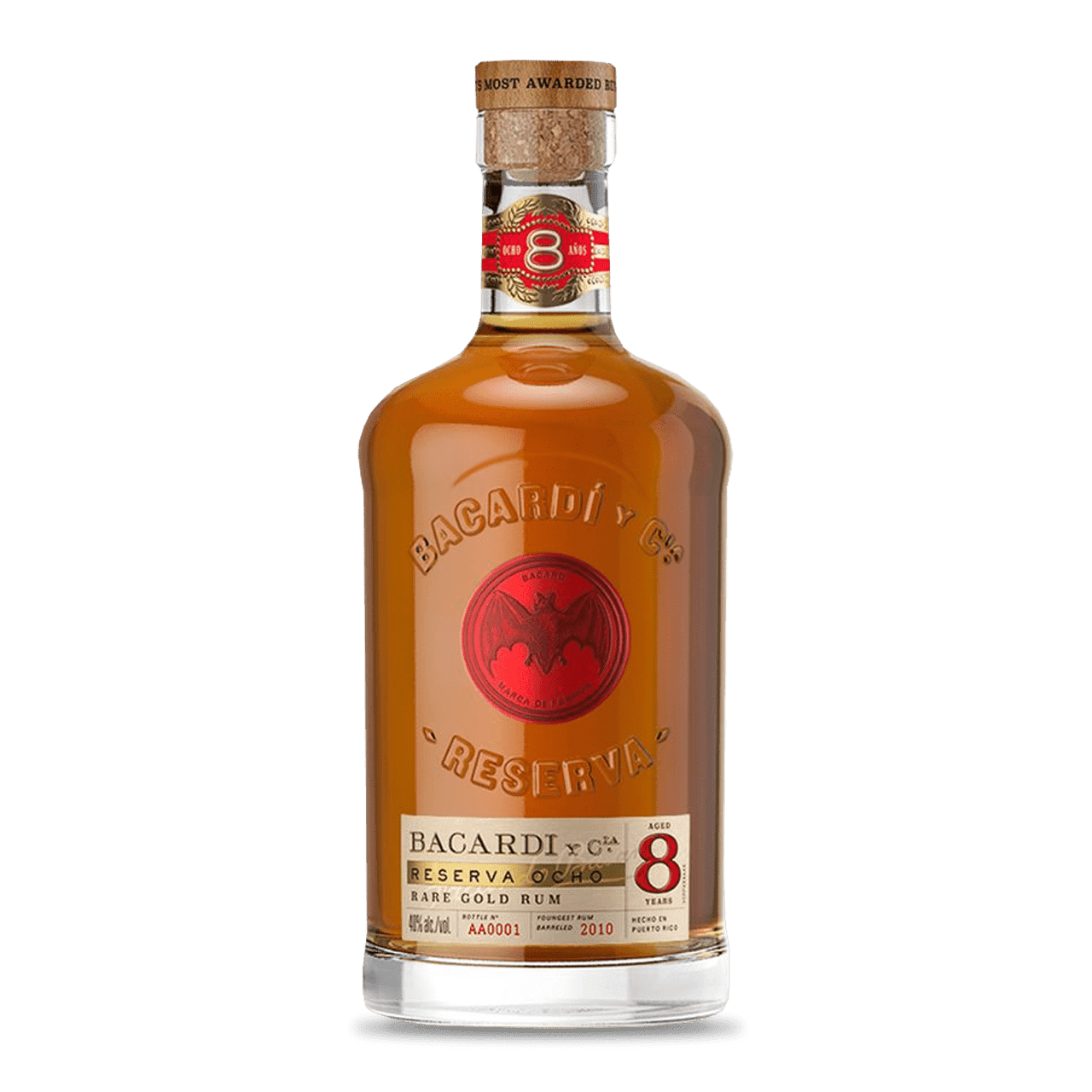 BACARDI RESERVA OCHO 750ML