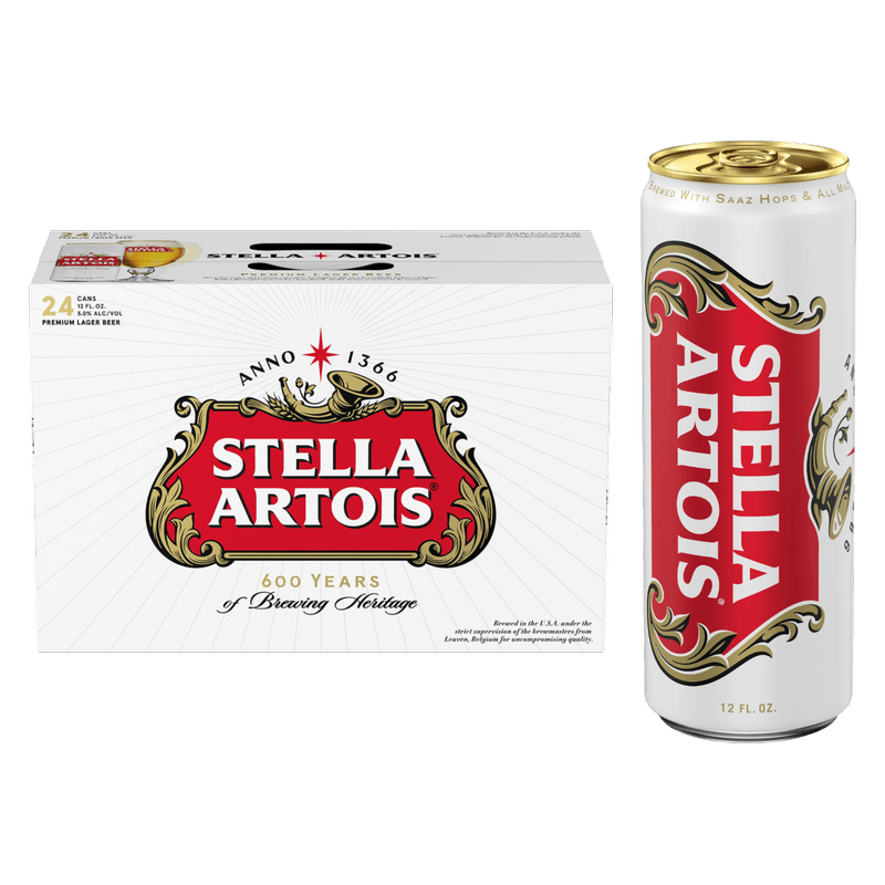 STELLA ARTOIS 12 PK CANS 12 OZ