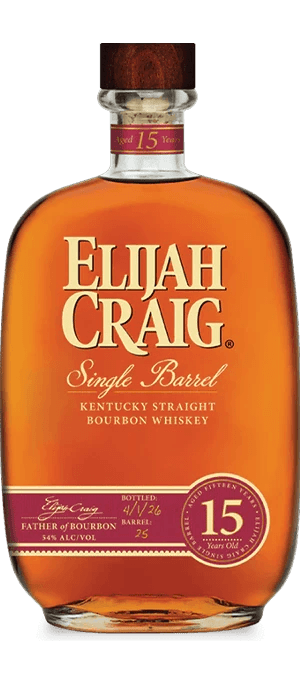 ELIJAH CRAIG 15YR SINGLE BARREL 750ML