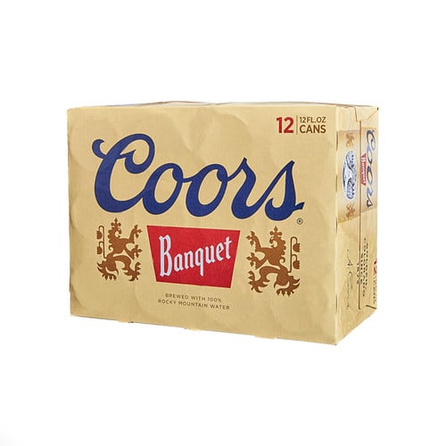 COORS BANQUET 12 PK CANS 12 OZ