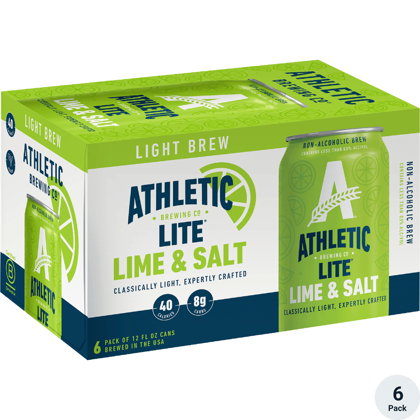 ATHLETIC BREWING LIME & SALT 6PK