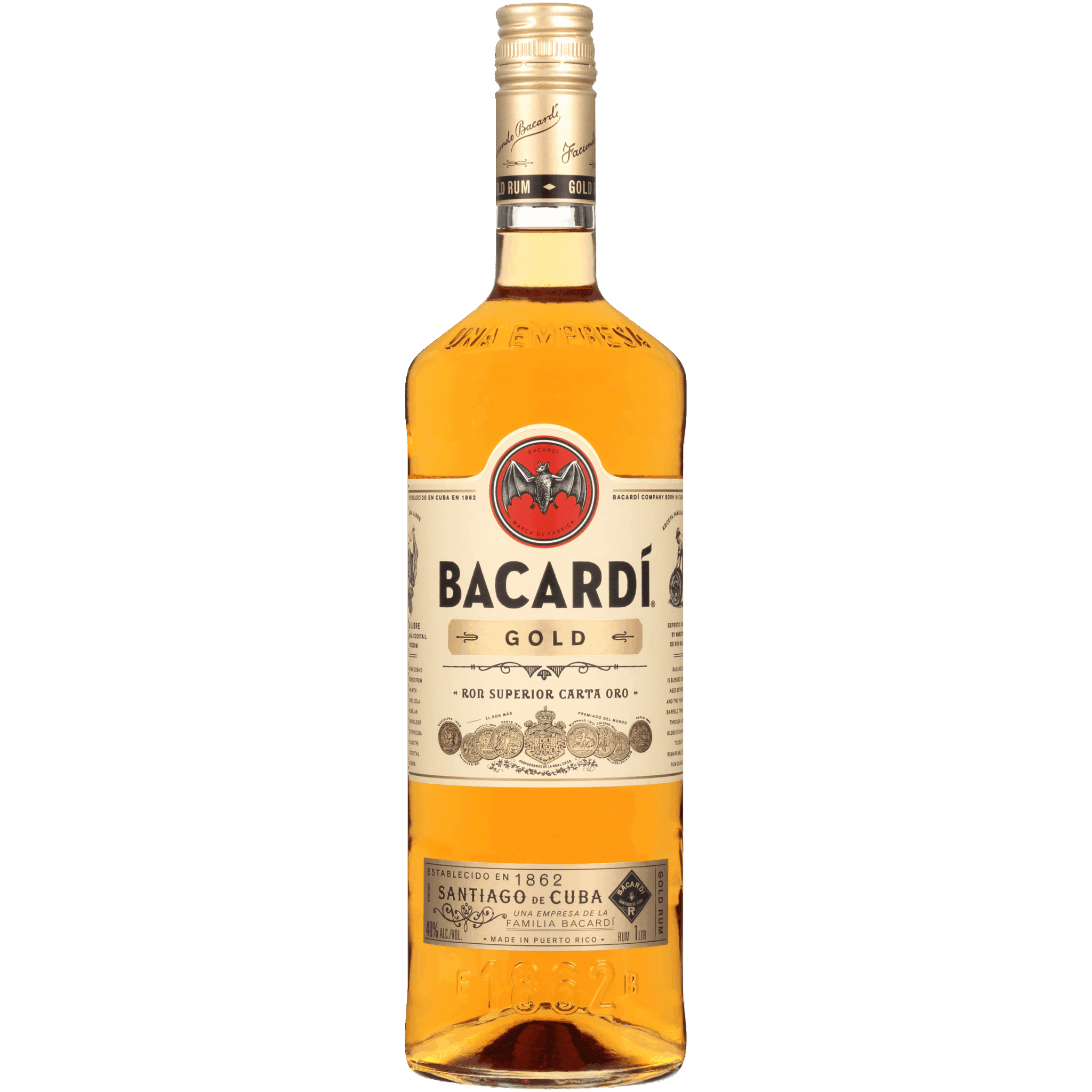 BACARDI GOLD 1L