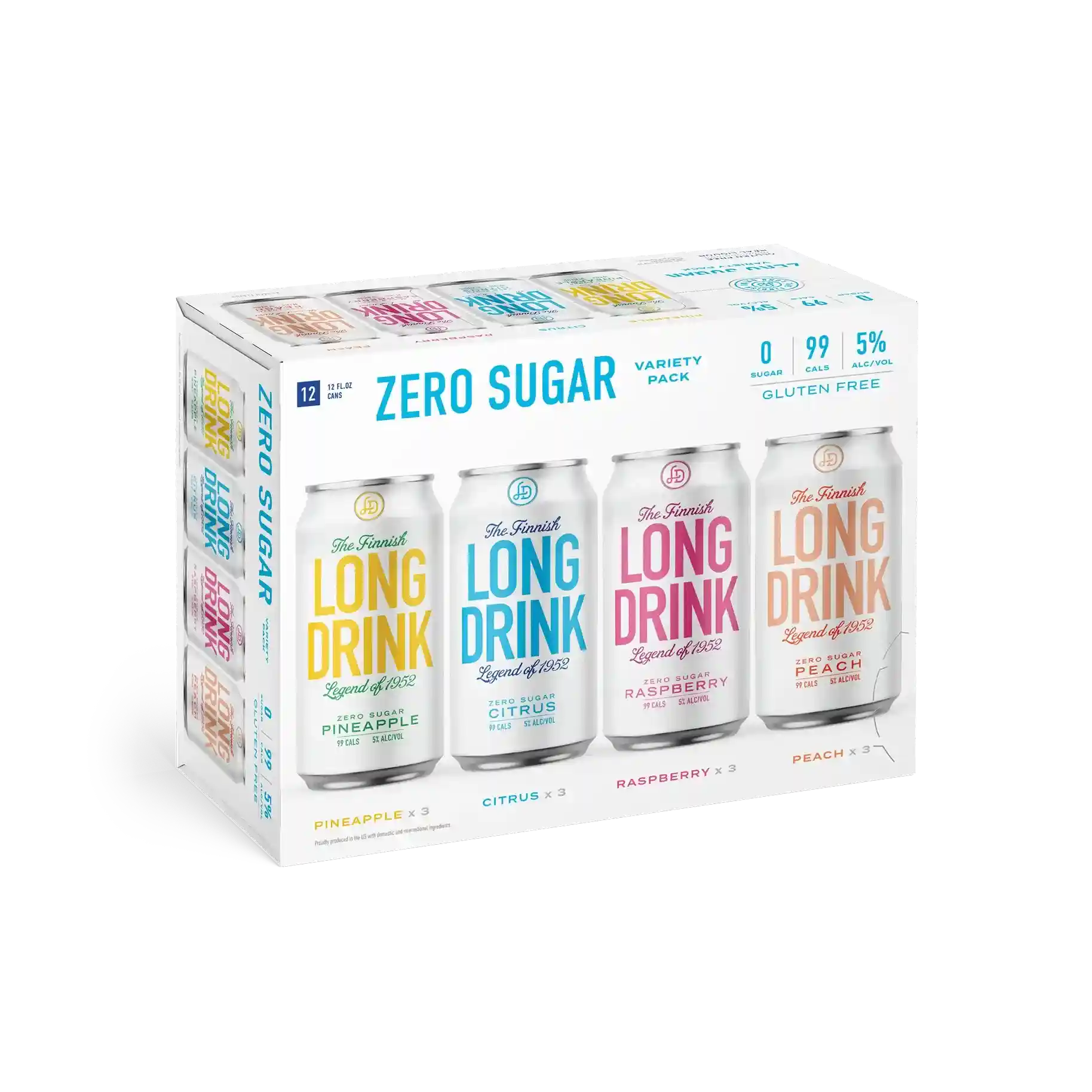 LONG DRINK LEGEND OF 1942 VRTY 12PK CN 12OZ