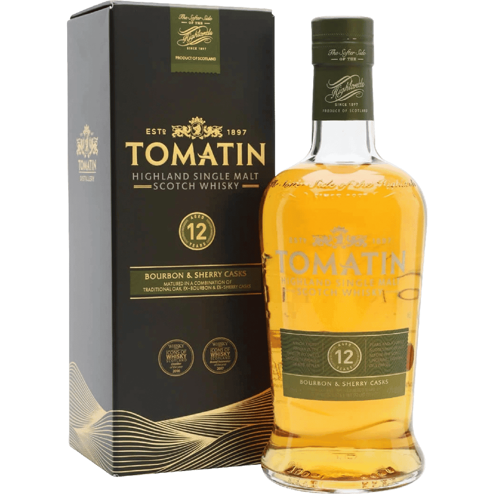 TOMATIN MALT 12YR 750ML