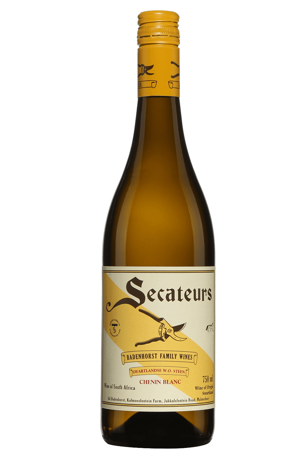 BADENHORST SECATEURS CHENIN BLANC 750ML