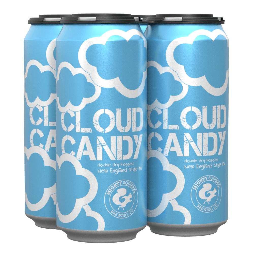 MIGHTY SQUIRREL CLOUD CANDY 4PK CN 16OZ