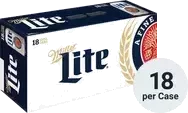 MILLER LITE 18 PK BTL 12 OZ