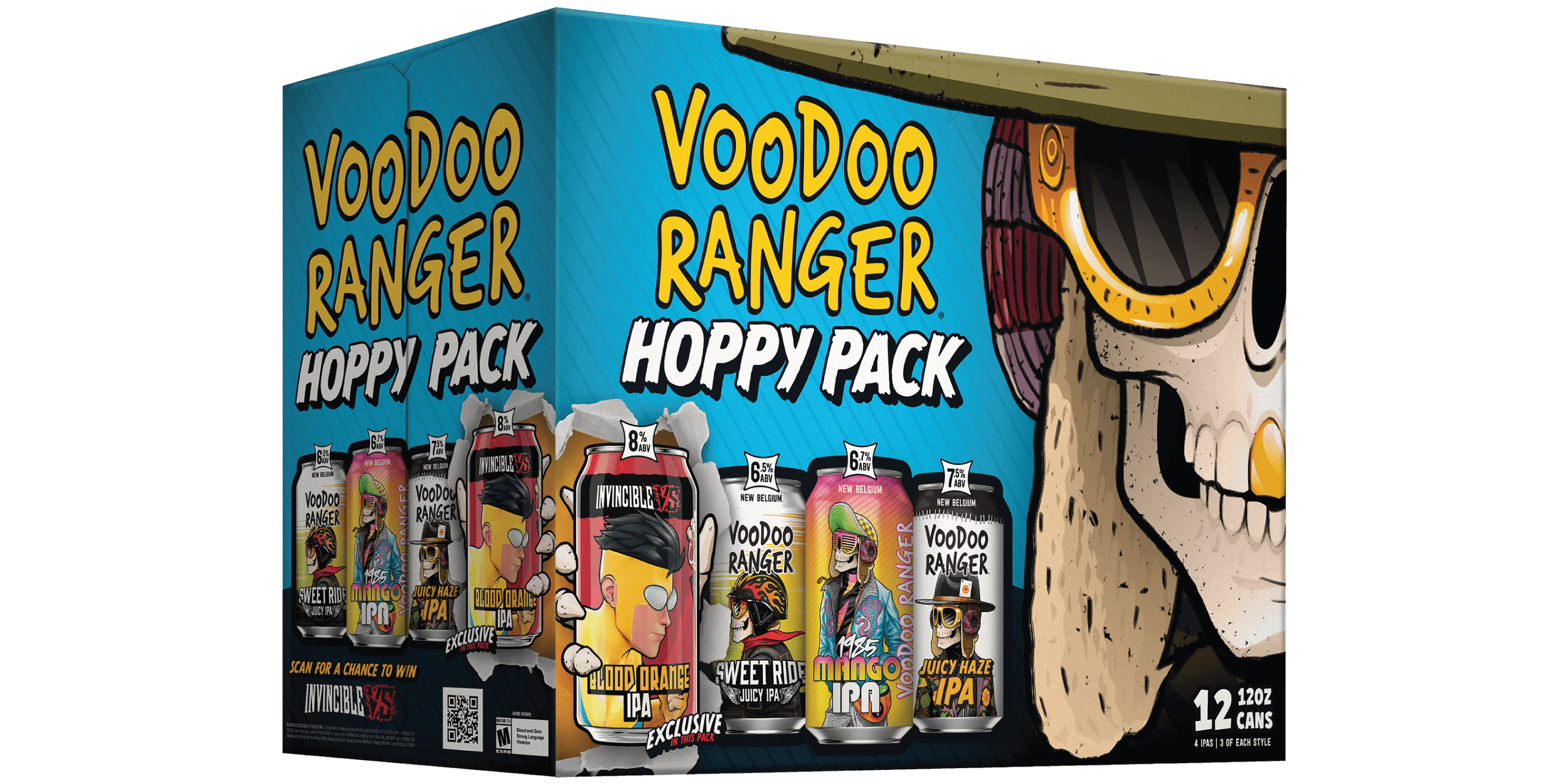 NEW BELGIUM VOODOO RANGER HOPPY 12PK CN