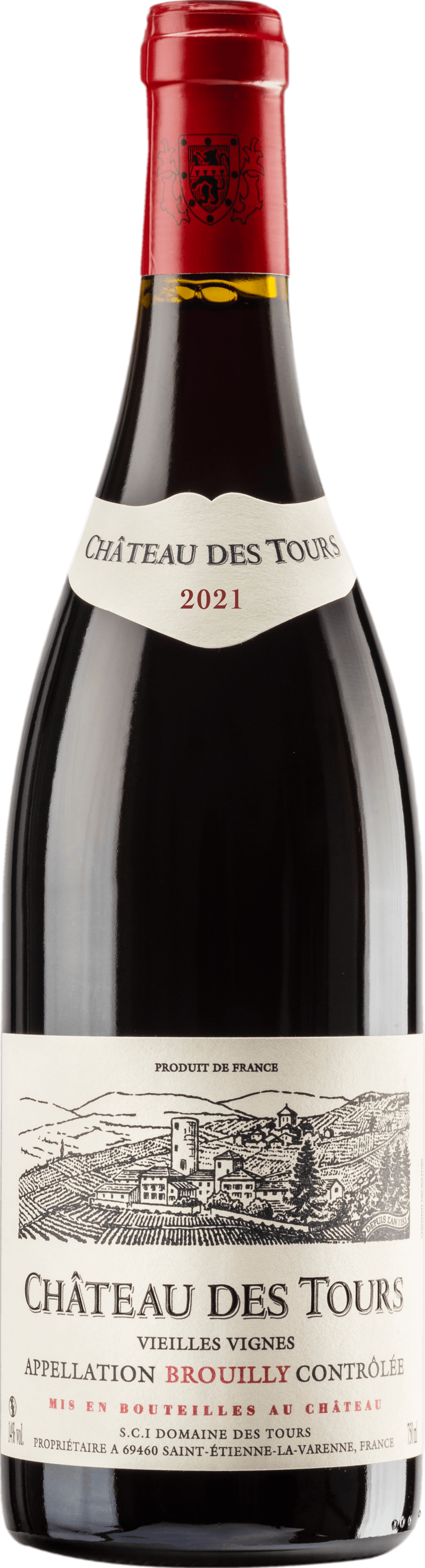 CHATEAU DES TOURS BROUILLY 750ML