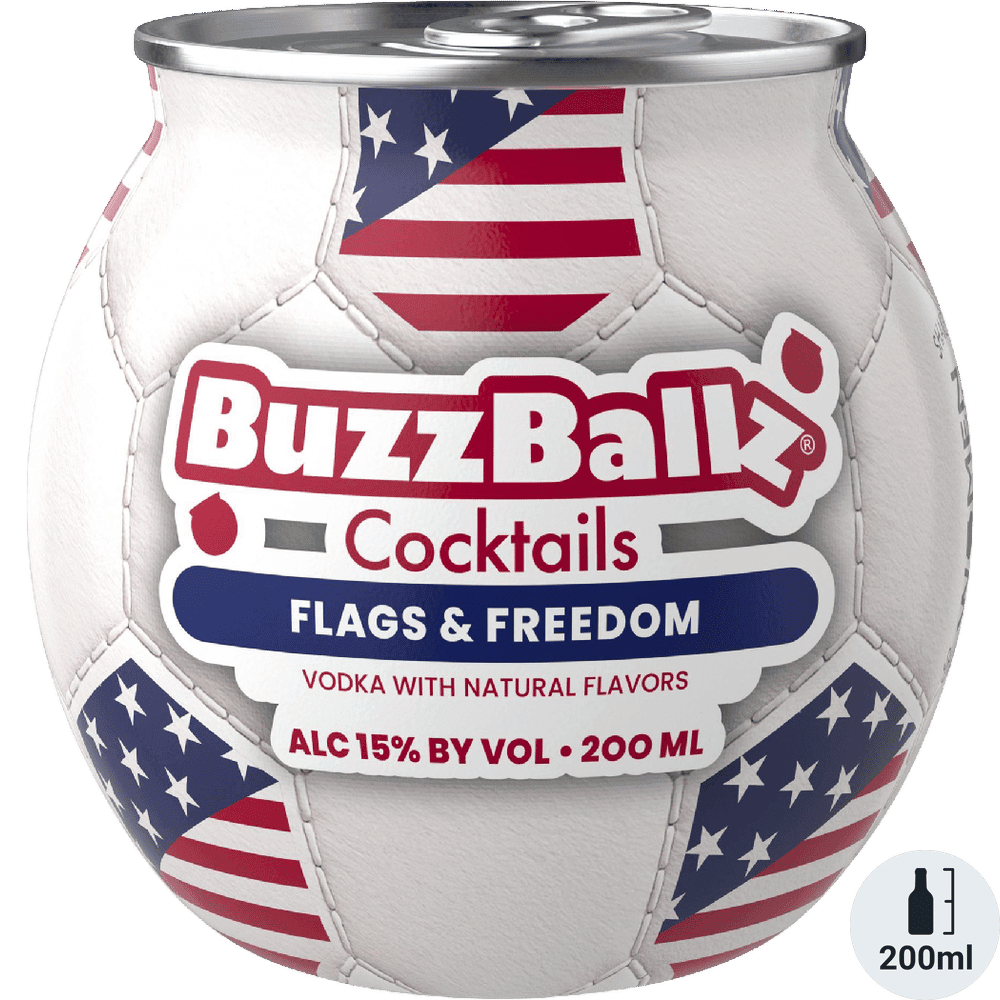 BUZZBALLZ FLAGS & FREEDOM 200ML