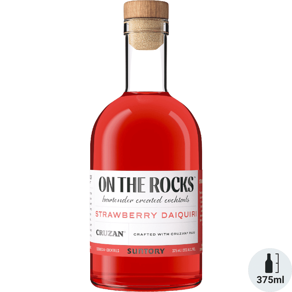 ON THE ROCKS STRAWBERRY DAIQUIRI 375 ml