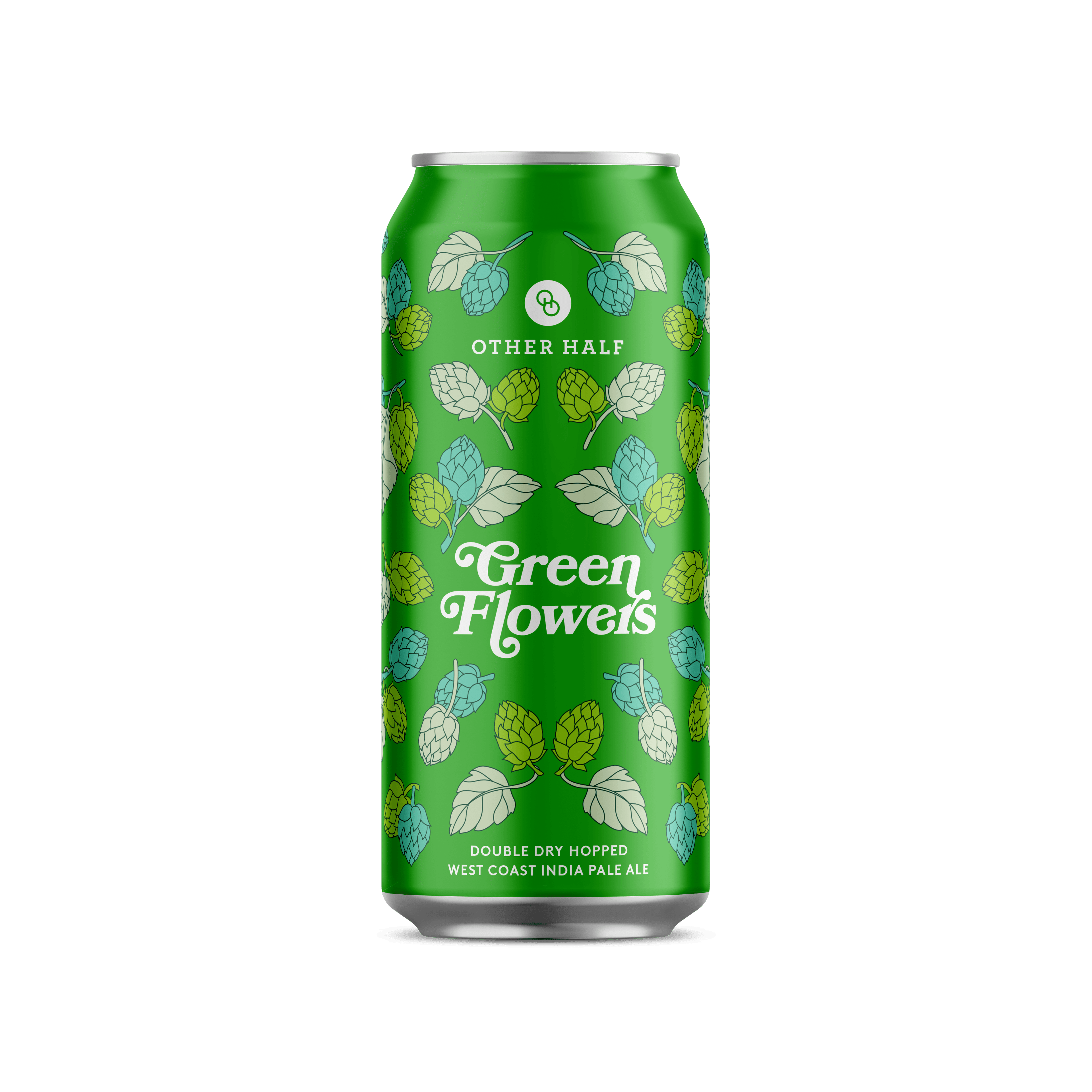 OTHER HALF GREEN FLOWERS 16 OZ