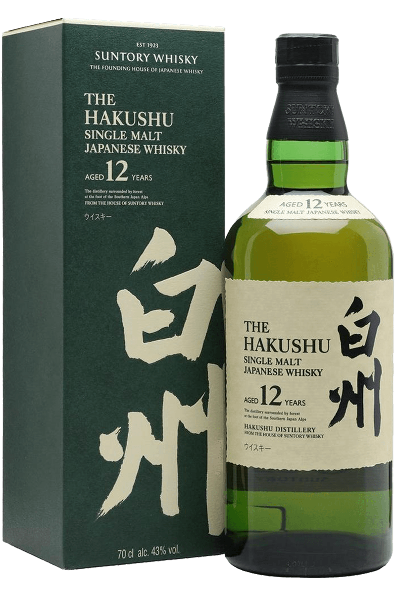 HAKUSHU JAPANESE SINGLE MALT 12YR 750ML