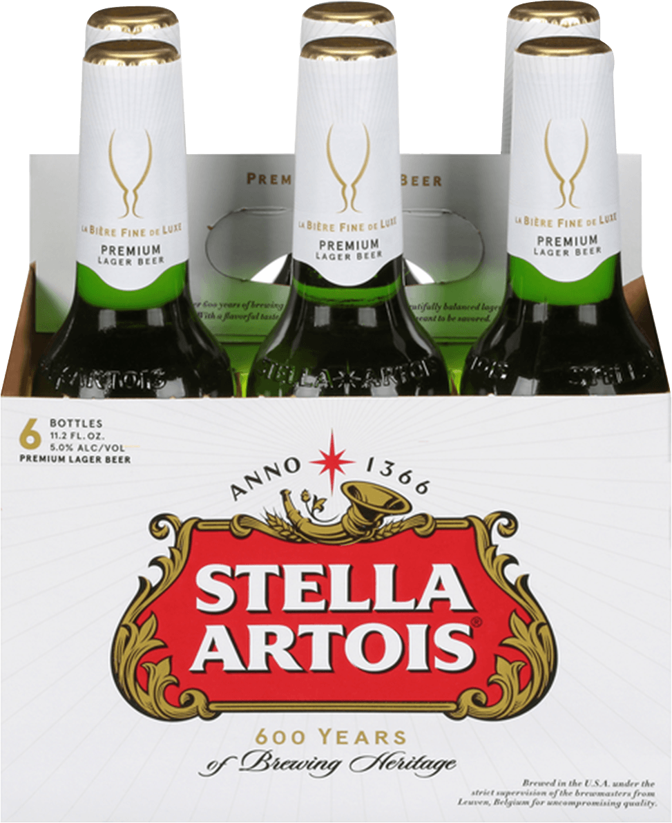 STELLA ARTOIS 6PK BOTT LAGER 12 OZ
