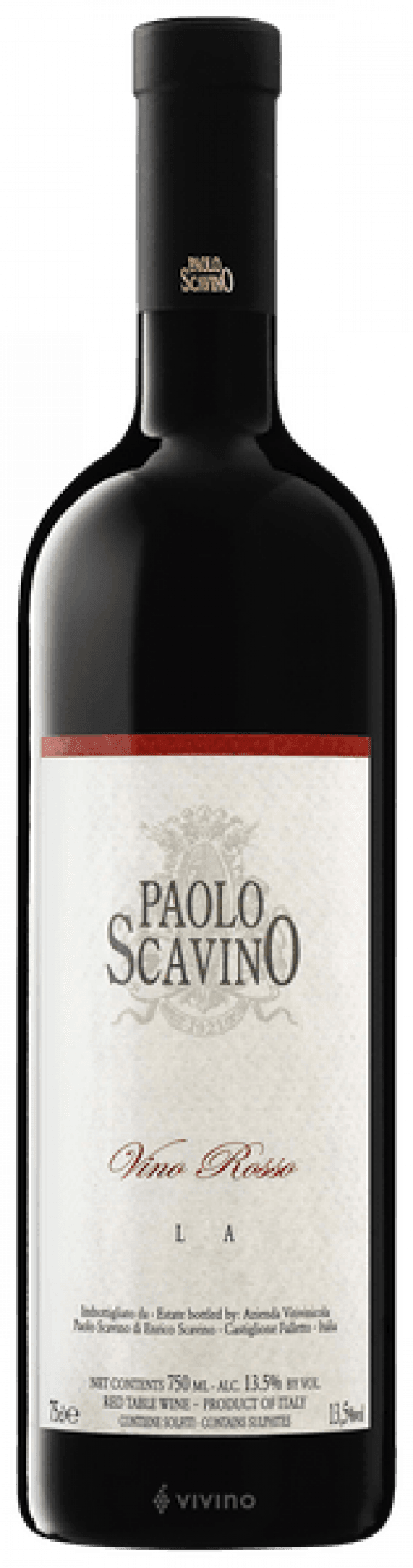 PAOLO SCAVINO VINO ROSSO 2024