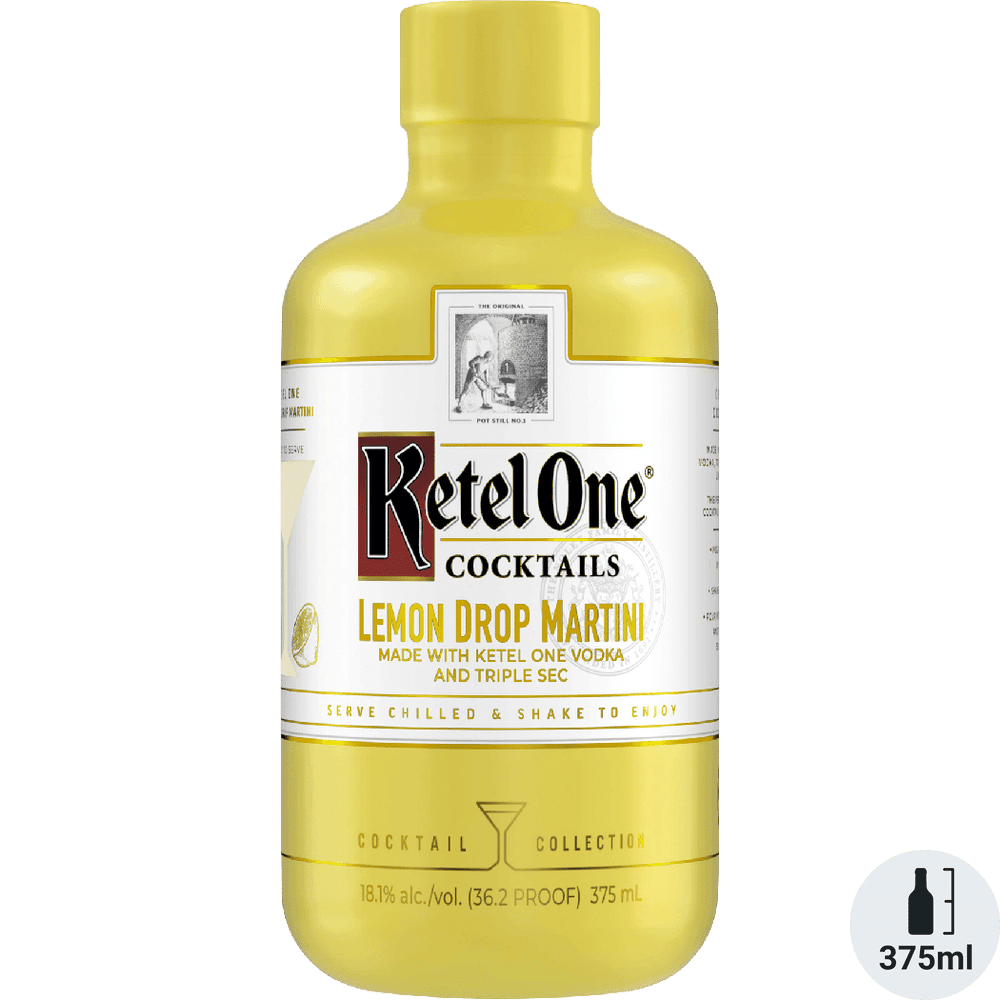 KETEL ONE LEMON DROP MARTINI 375ML