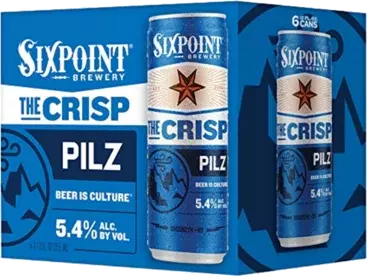 SIXPOINT CRISP Pilsner 6PK CANS