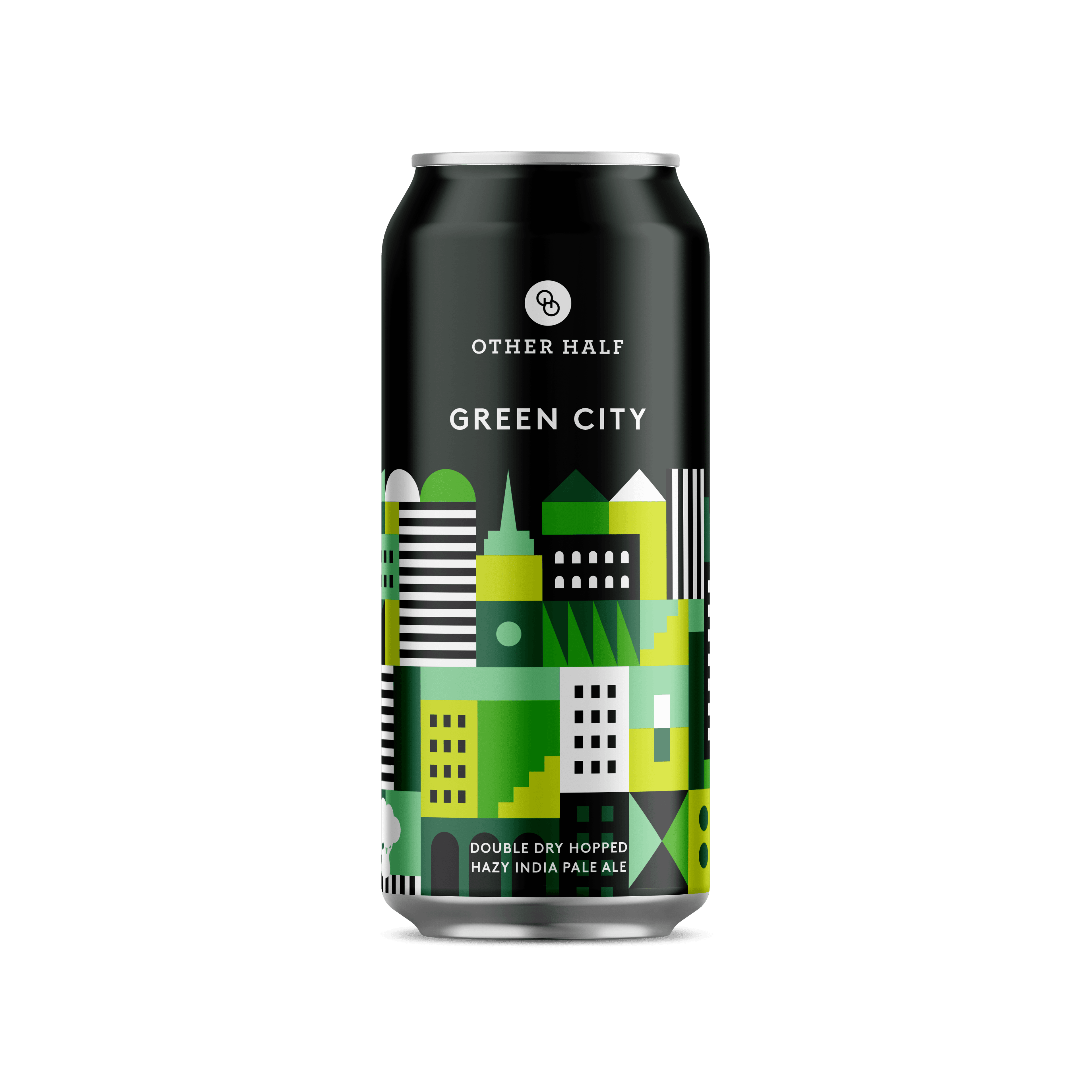 OTHER HALF BREWING GREEN CITY 4PK CN 16 OZ
