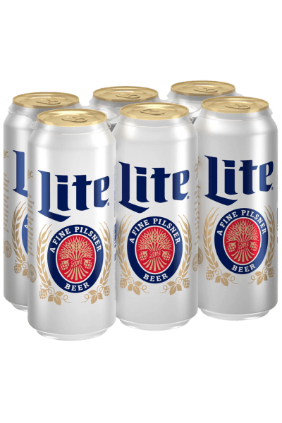 MILLER LITE 6PK CN 16OZ