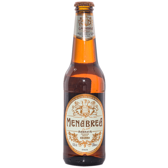 MENABREA BEER AMBER 6PK NR