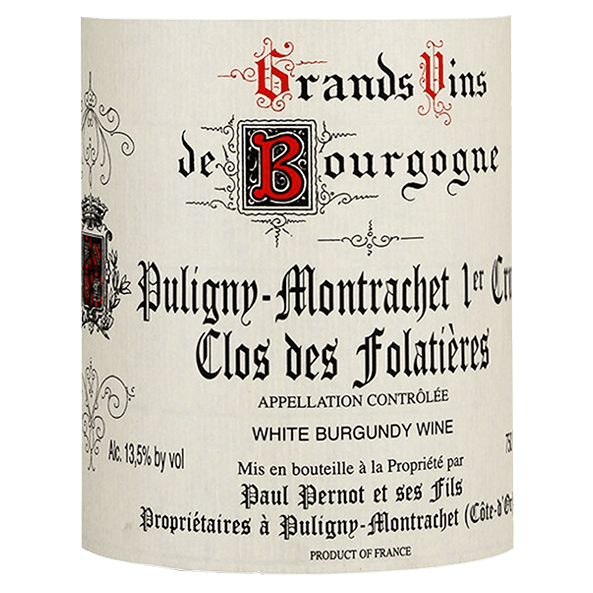 Domaine Paul Pernot Puligny Montrachet Les Chalumaux 750mL 23 750ML