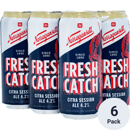 NARRAGANSETT FRESH CATCH 16OZ 6PK CN
