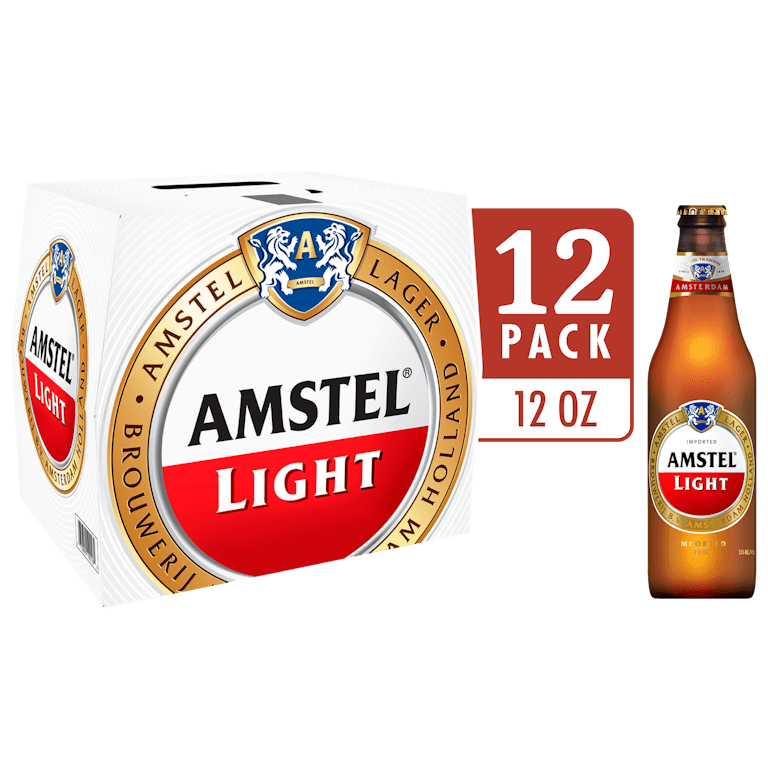 AMSTEL LIGHT 12PK BOTT 12 OZ