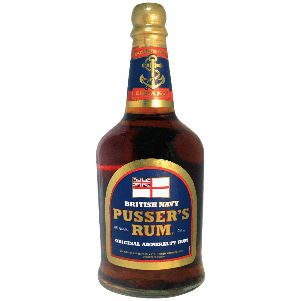 PUSSERS RUM BLUE LABEL 750ML