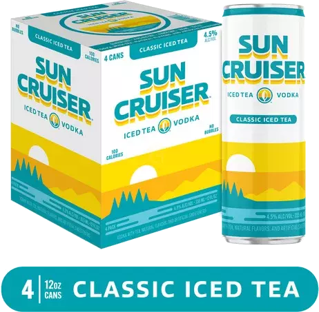 SUN CRUISER LEMONADE ICED TEA 4PK CN