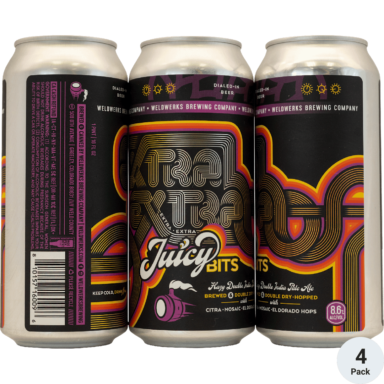WELDWORKS EXTRA EXTRA JUICY B 4PK
