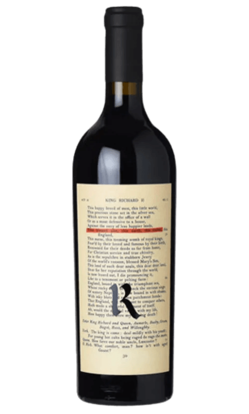REALM THE BARD RED BLEND 750ML VINTAGE 2021