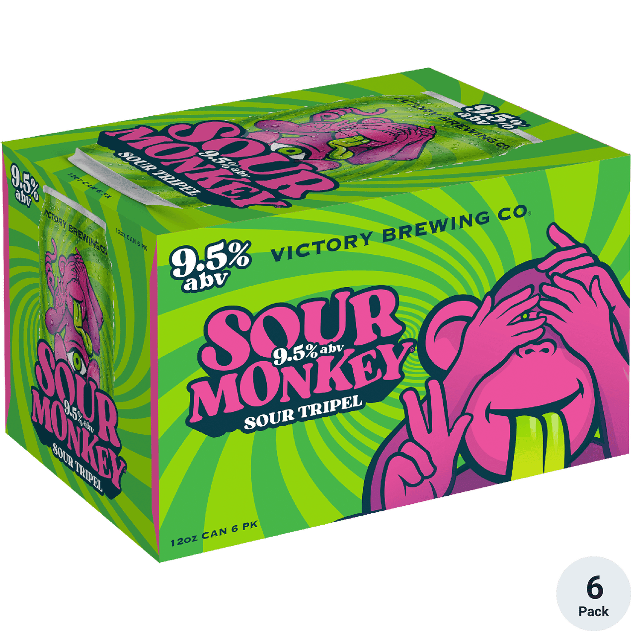 VICTORY BREWING SOUR MONKEY 6PK CN 12OZ