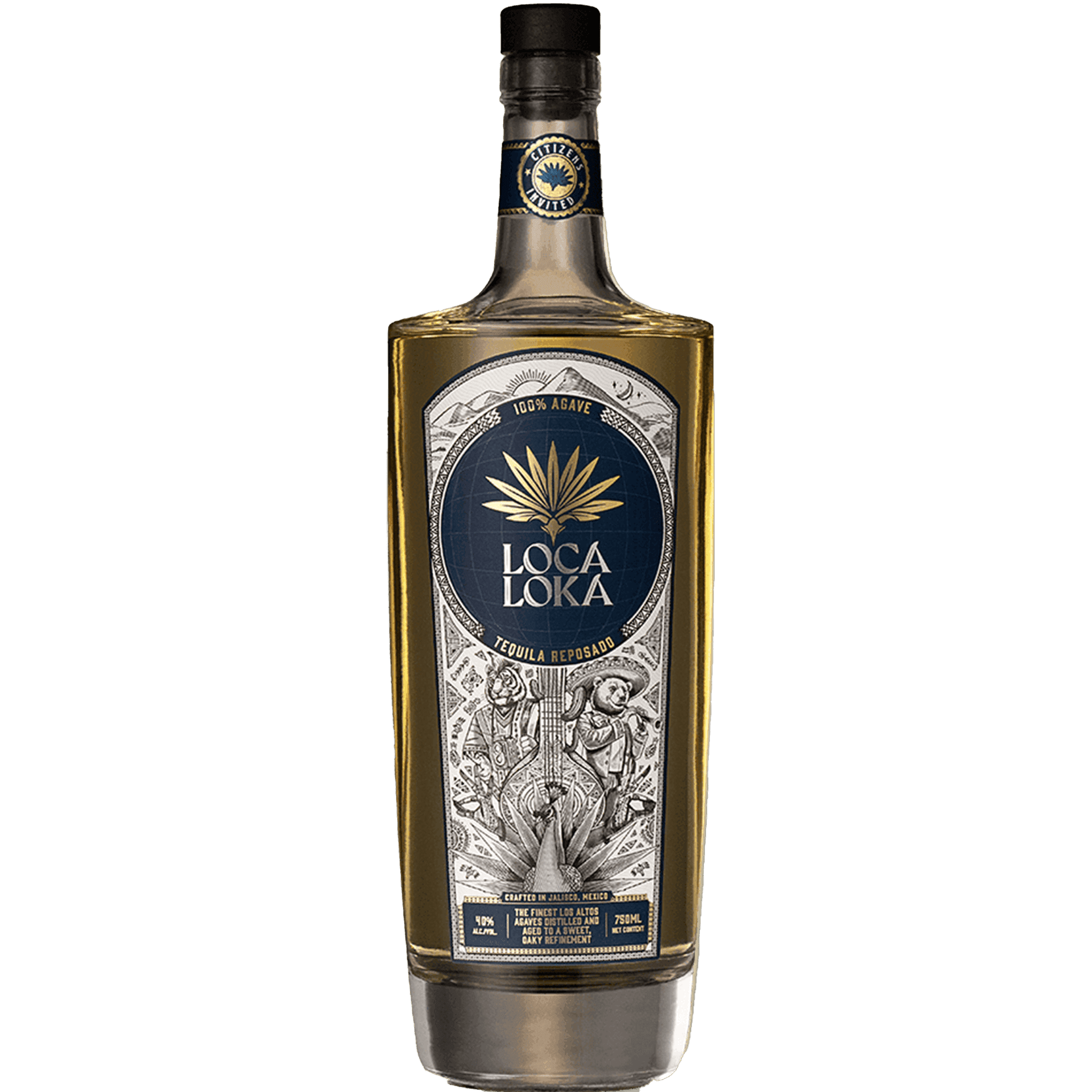 LOCA LOKA REPOSADO TEQUILA 750ML